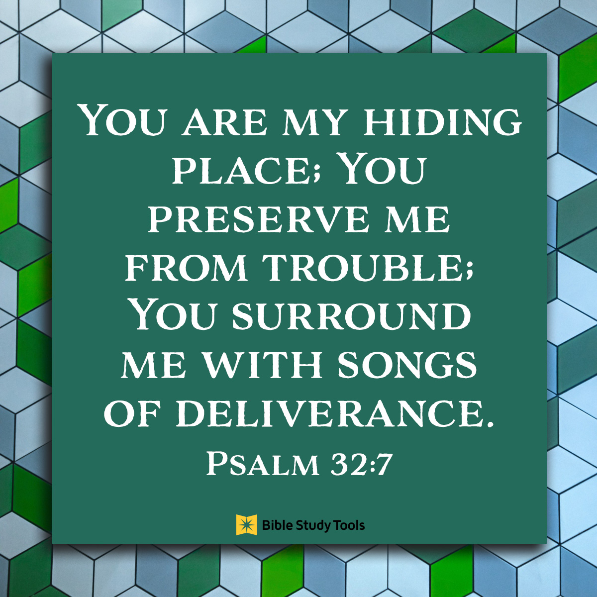 Psalm 32:7, inspirational images