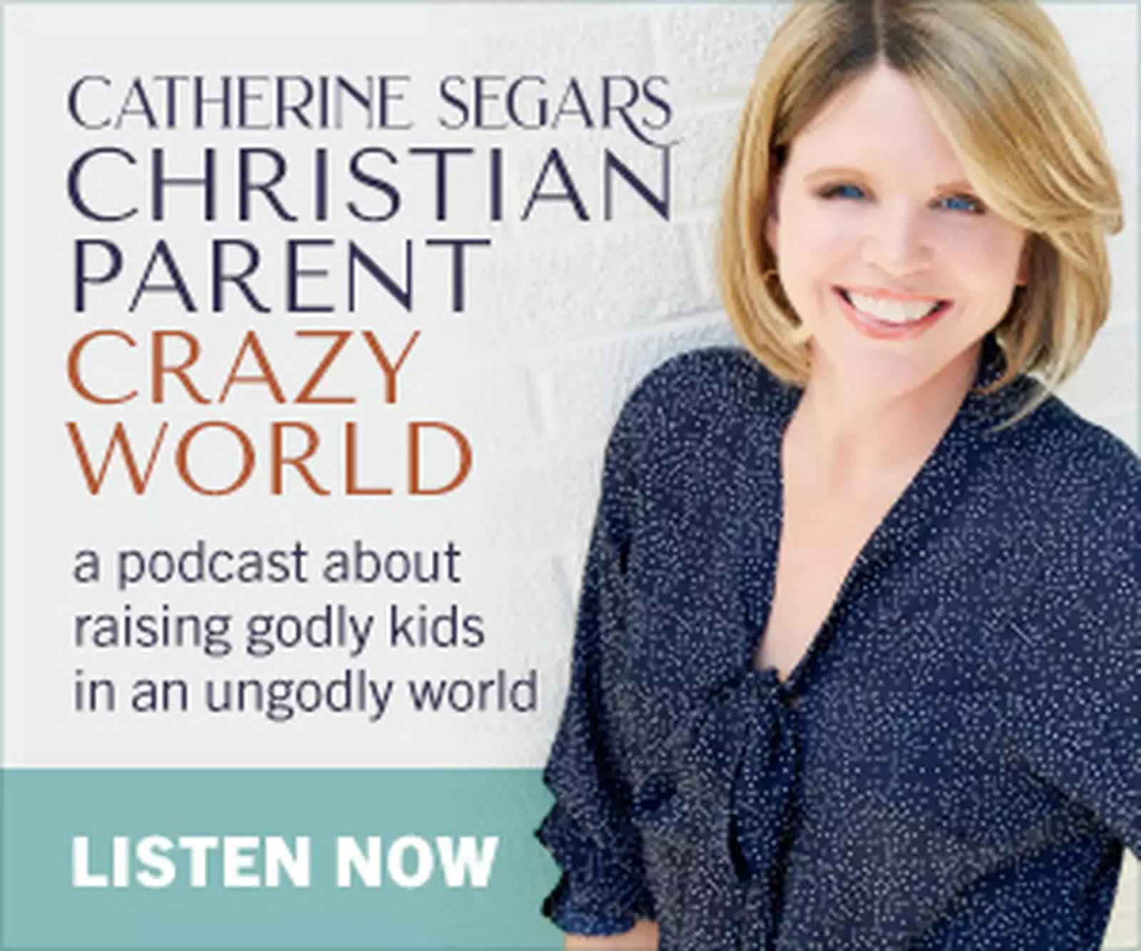 Christian Parent Crazy World banner ad