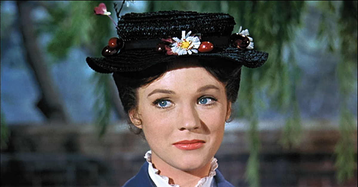 Julie Andrews in Mary Poppins