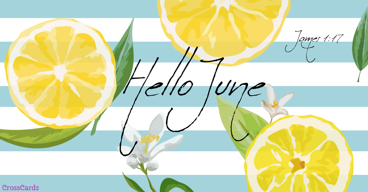 Hello June! ecard, online card