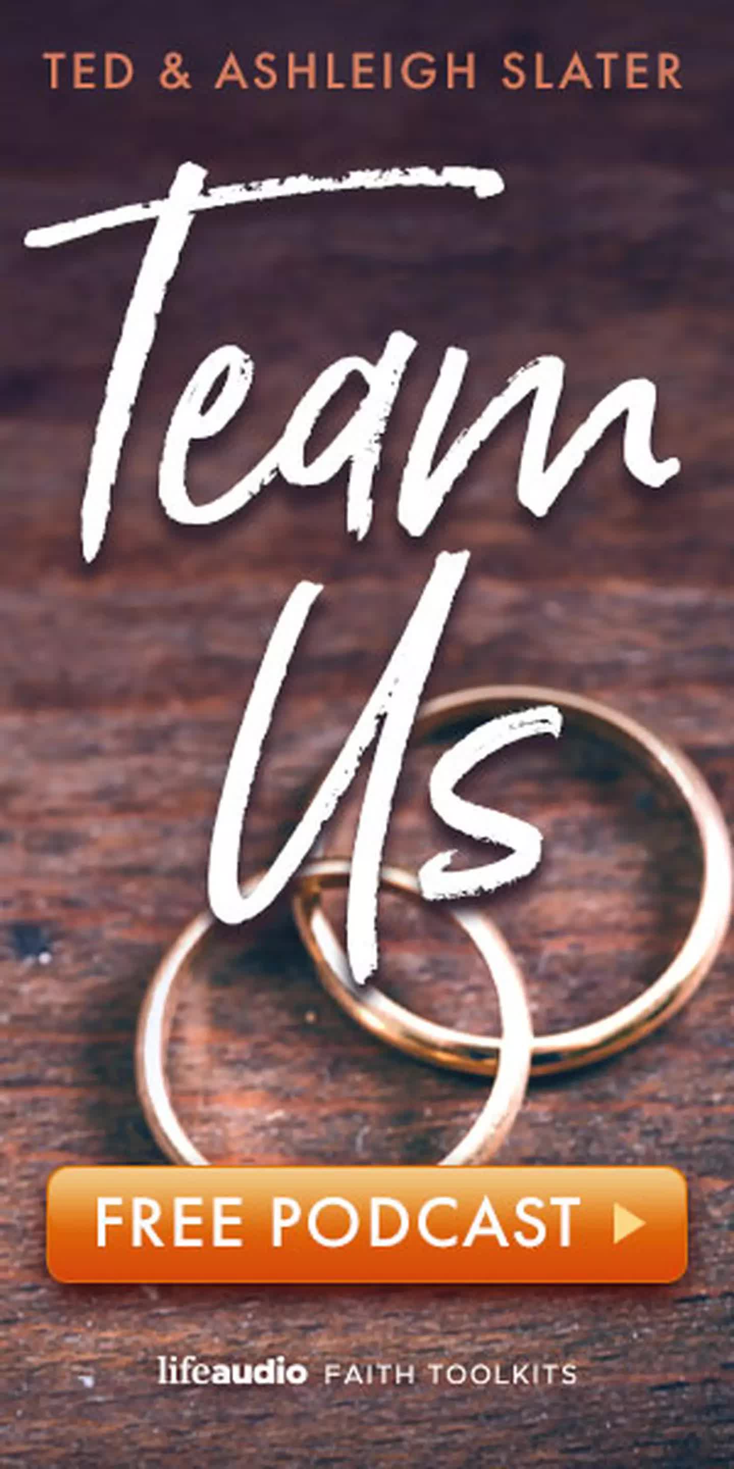 Team Us Podcast Banner Ad 300x600