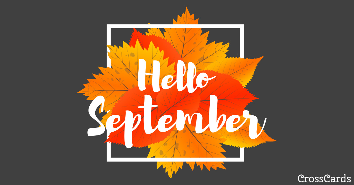 Hello September! ecard, online card
