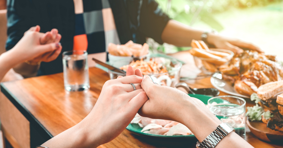 thanksgiving dinner prayer