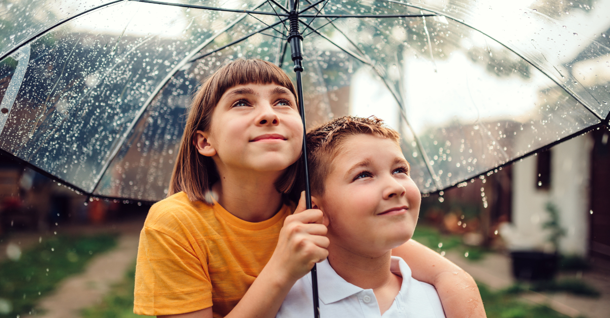 count it all joy, smiling in the rain