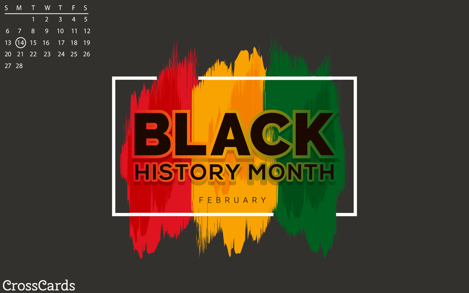 February 2022 - Black History Month mobile phone wallpaper