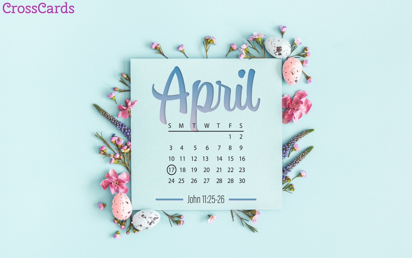 April 2022 - Spring Frame mobile phone wallpaper