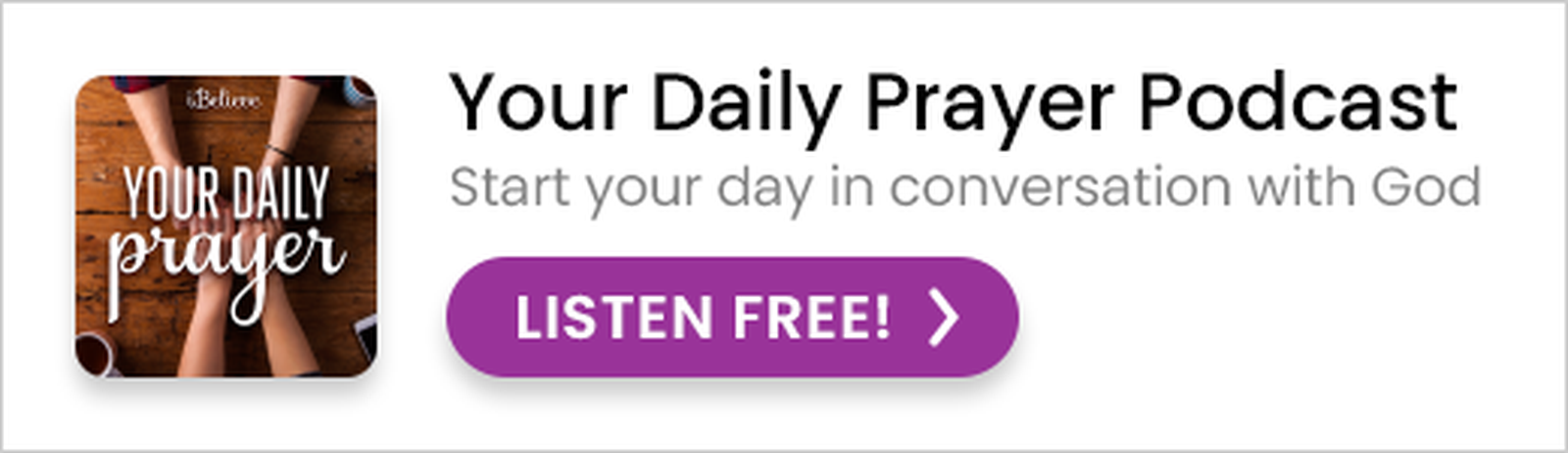 Your Daily Prayer Ad
