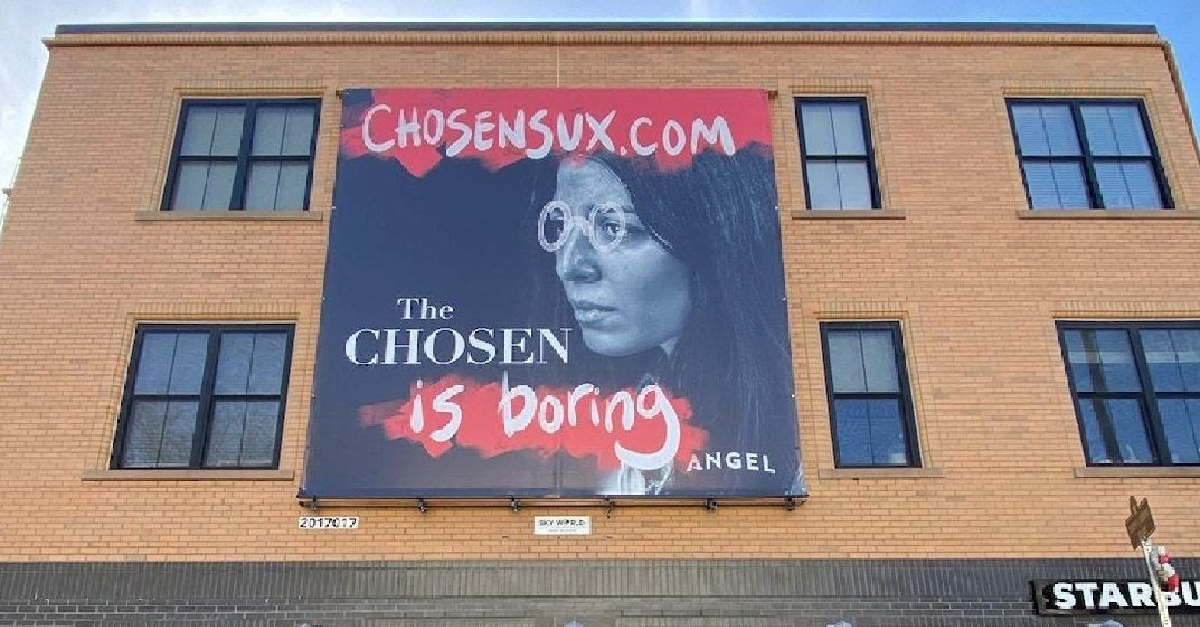 The Chosen Director Apologizes for ‘Defaced’ Billboard Confusion, Says It’s Targeting Non-Christians