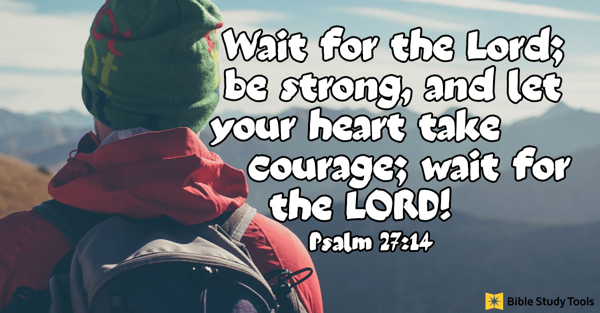 psalms for comfort psalm 27:14