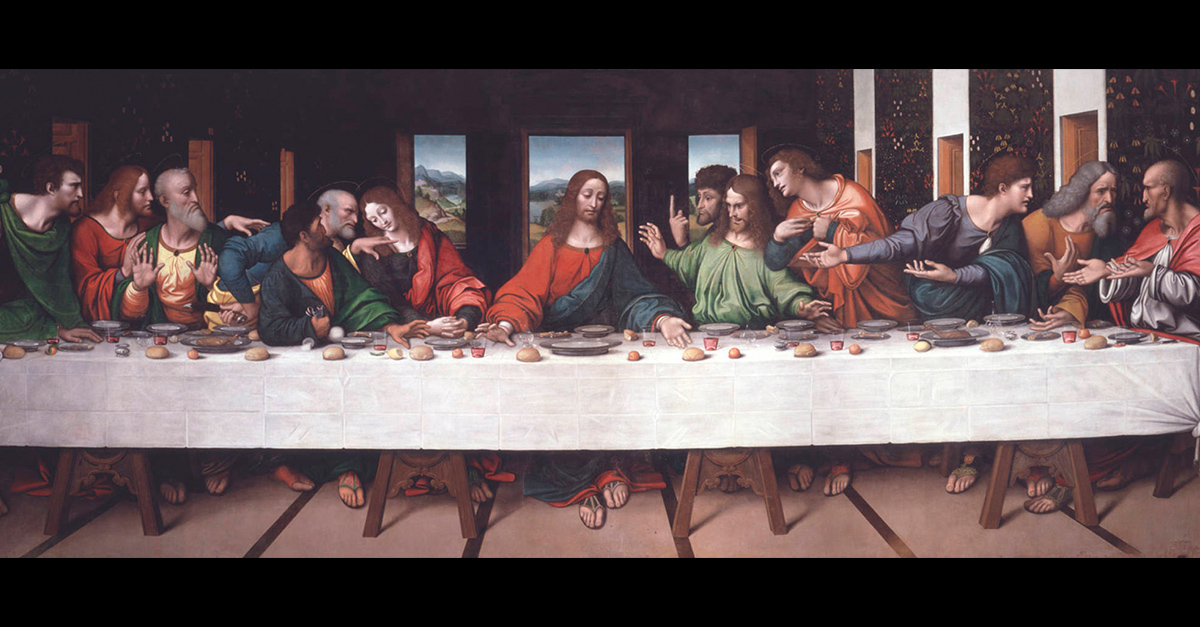 Da Vinci's painting of the Last Supper