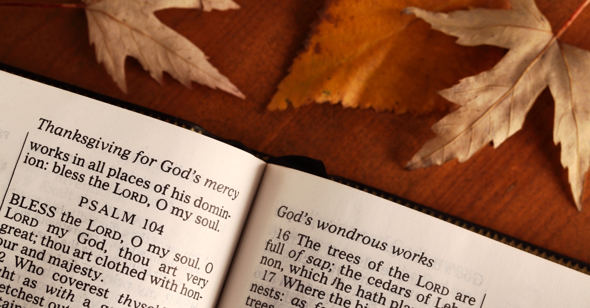 thanksgiving gratitude prayer bible