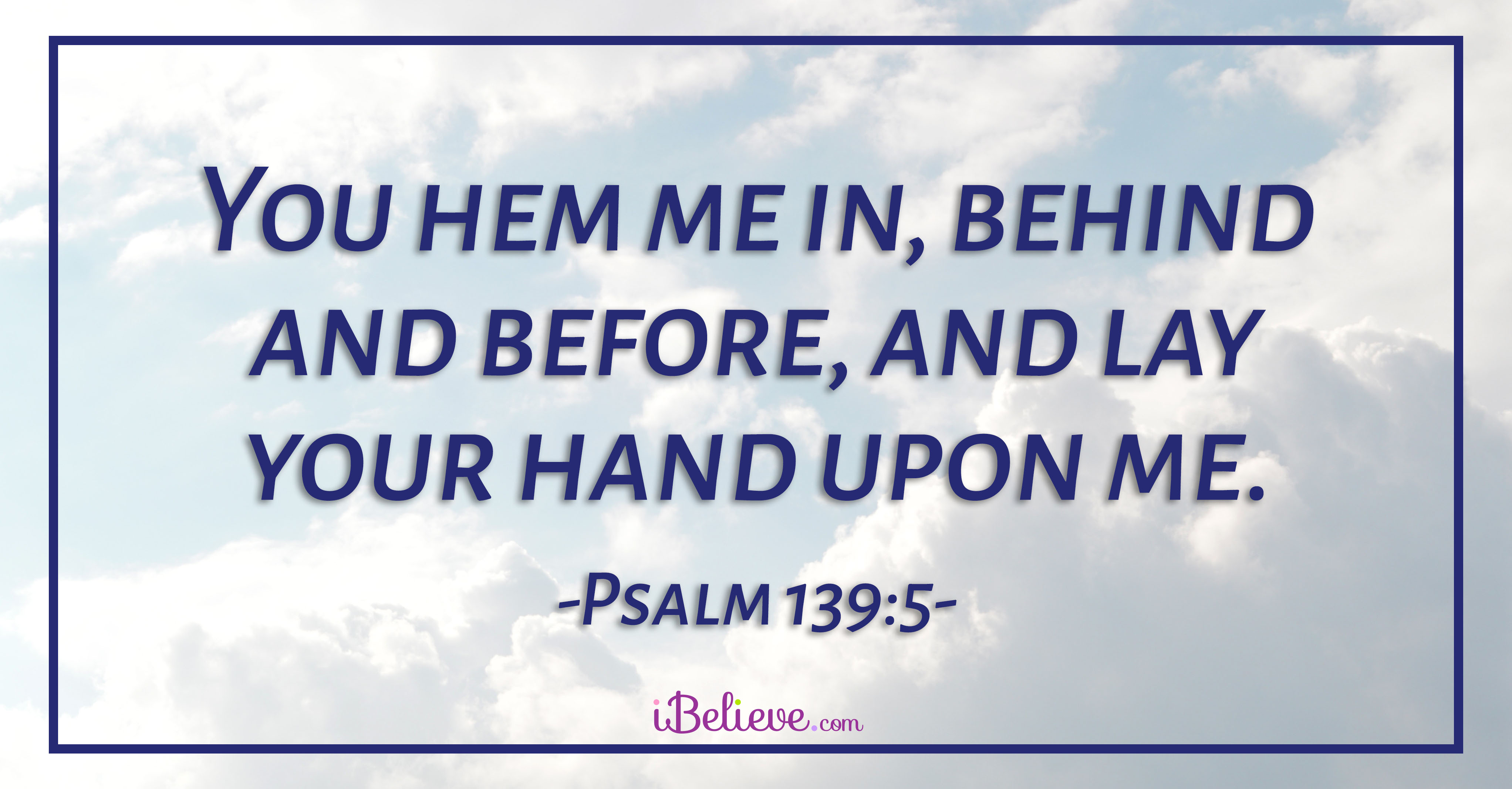 Psalm 139:5