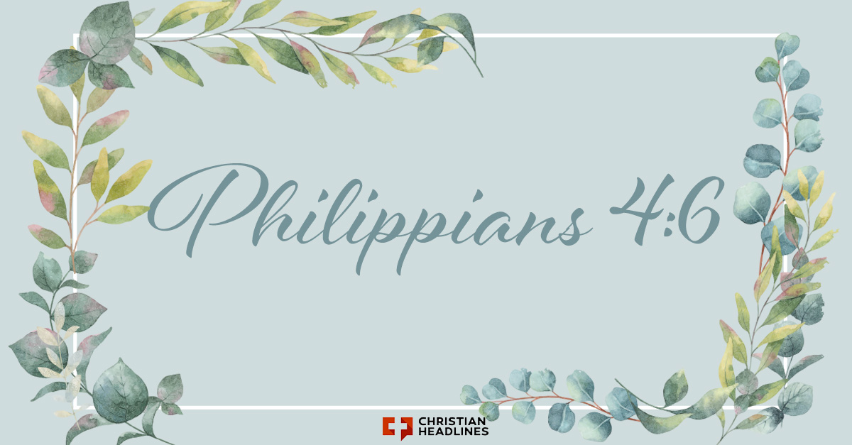 Verse of the Day - Philippians 4:6