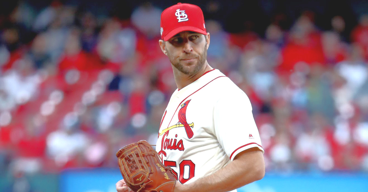 St. Louis Cardinals Pitcher Adam Wainwright Praises God After
