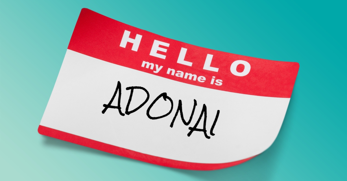 What Does Adonai Mean? Hebrew Name For God Explained, 41% OFF