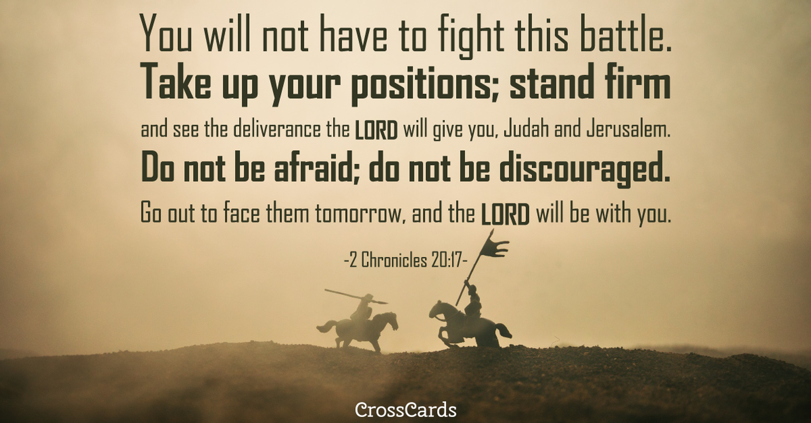 2 Chronicles 20:17 ecard, online card