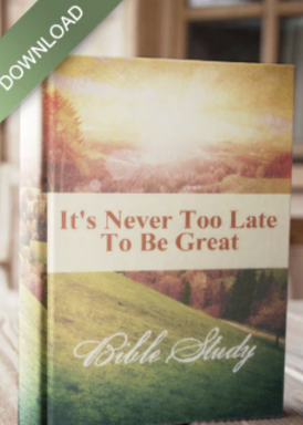 Its Never too Late to be Great book cover