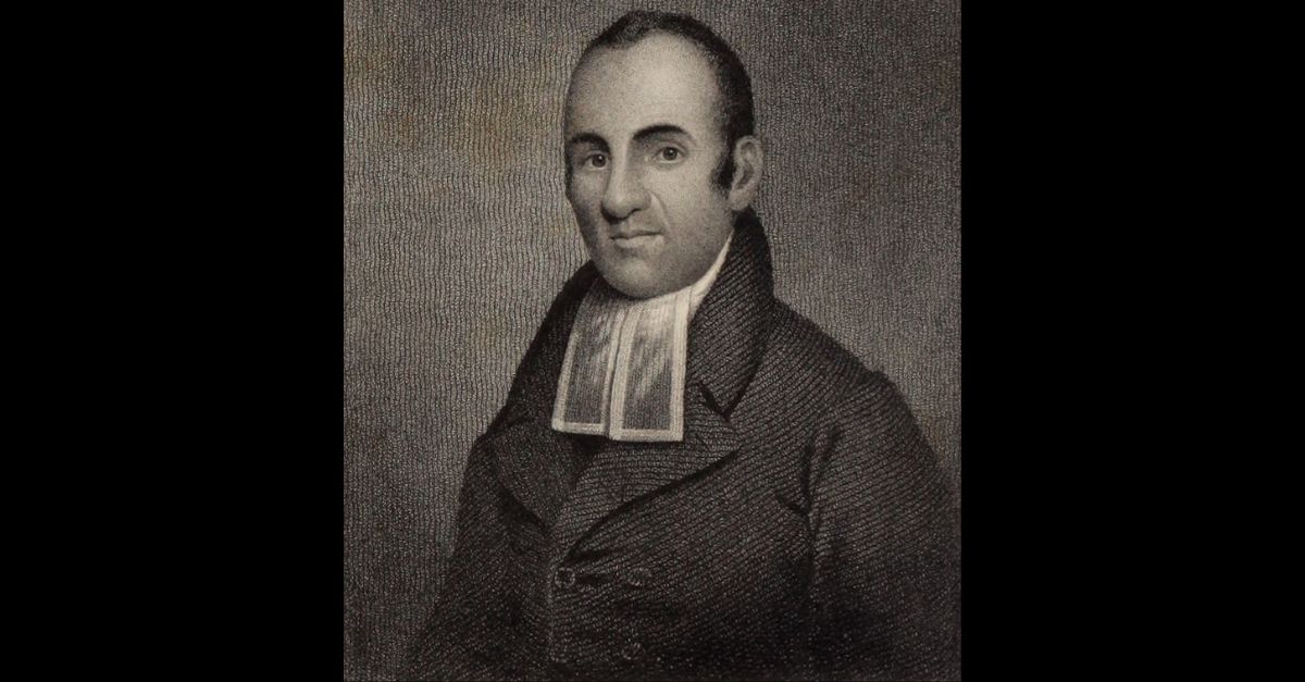 Lemuel Haynes portrait from 1837 book by Timothy Mather Cooley