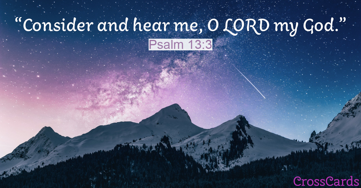 Psalm 13:3 ecard, online card