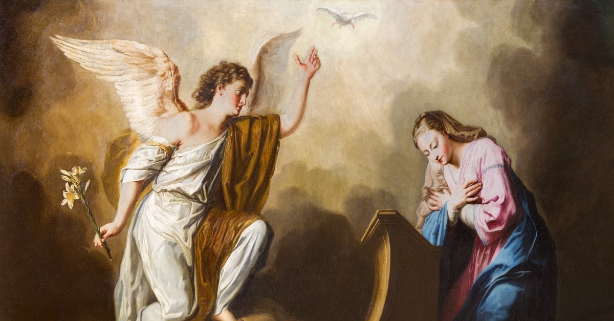 archangel gabriel appearing to mary, what do archangels do