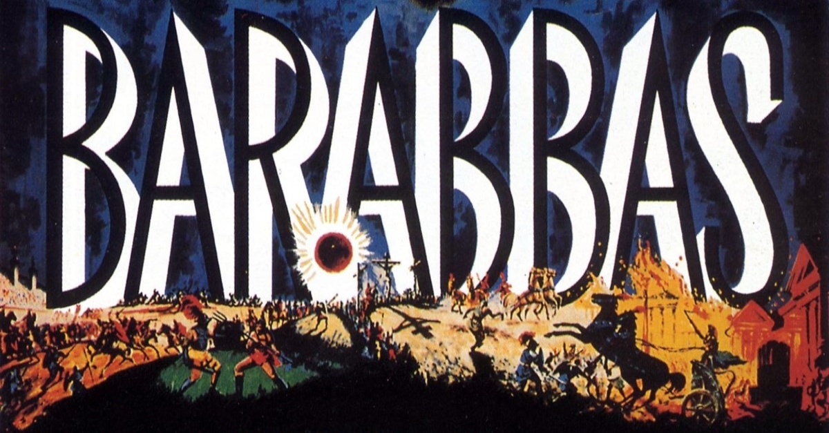 Barabbas 1961 poster