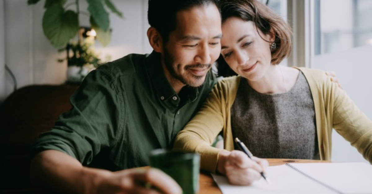 Establecer metas para un feliz año matrimonial