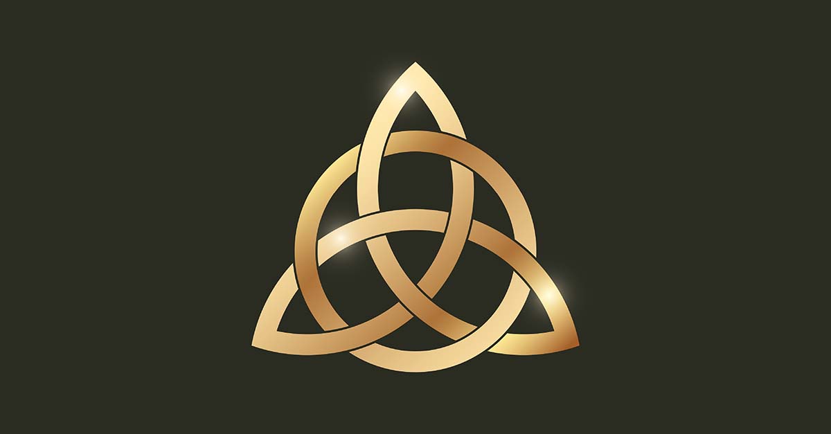 Triquetra, Celtic trinity knot
