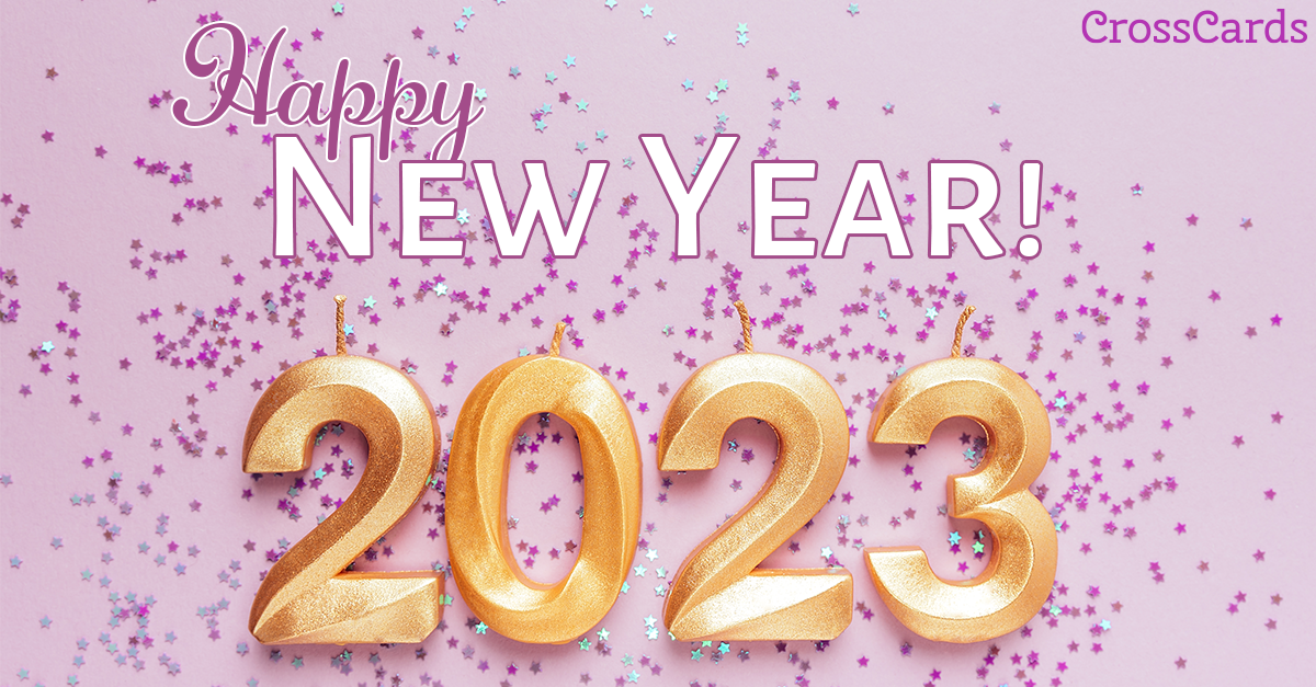 Happy New Year - 2023 ecard, online card