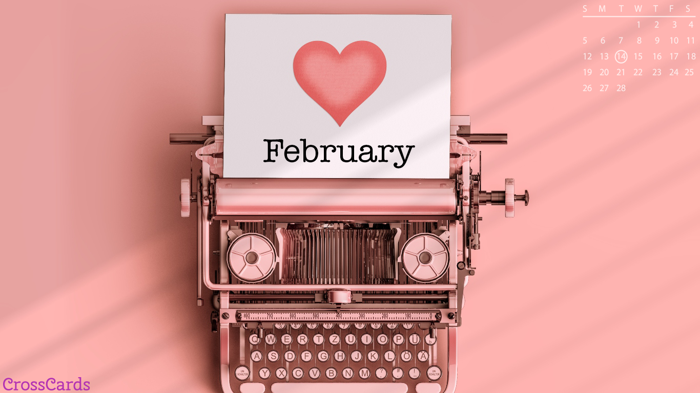 Free February 2023 Calendar Wallpapers  Desktop  Mobile
