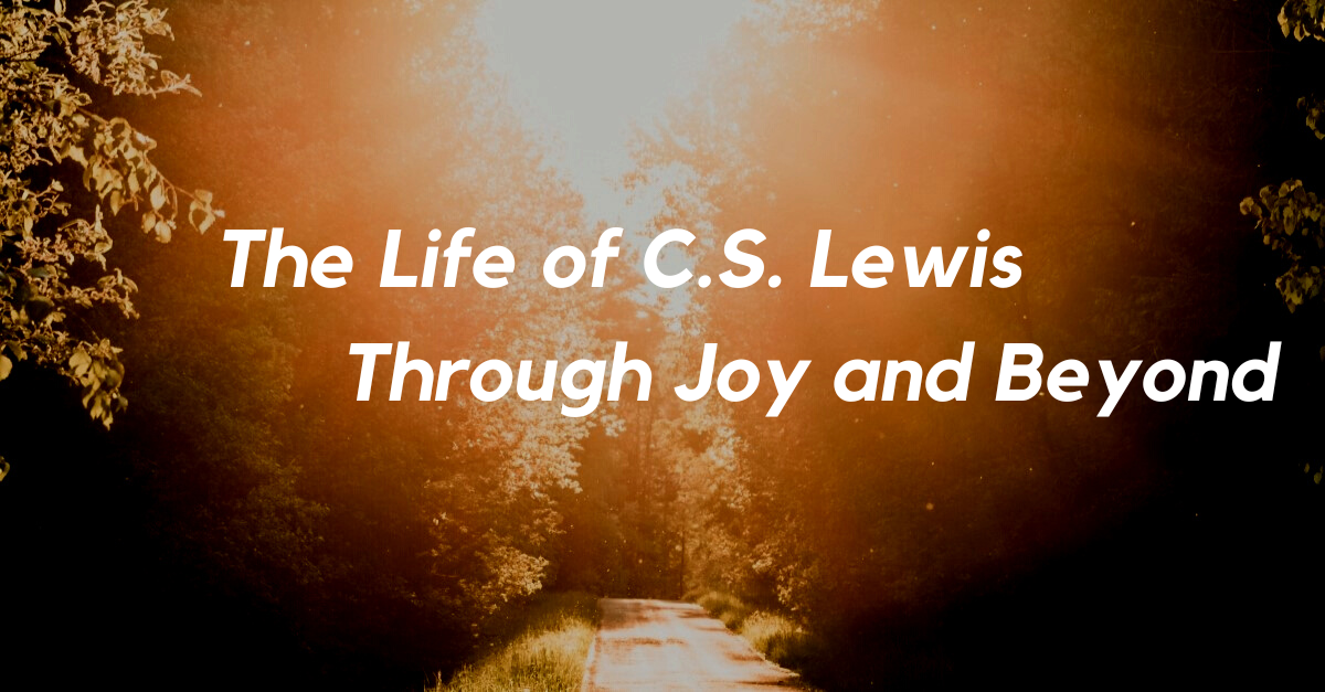 Documentary poster The Life of CS Lewis Through Joy and Beyond, CS Lewis movie