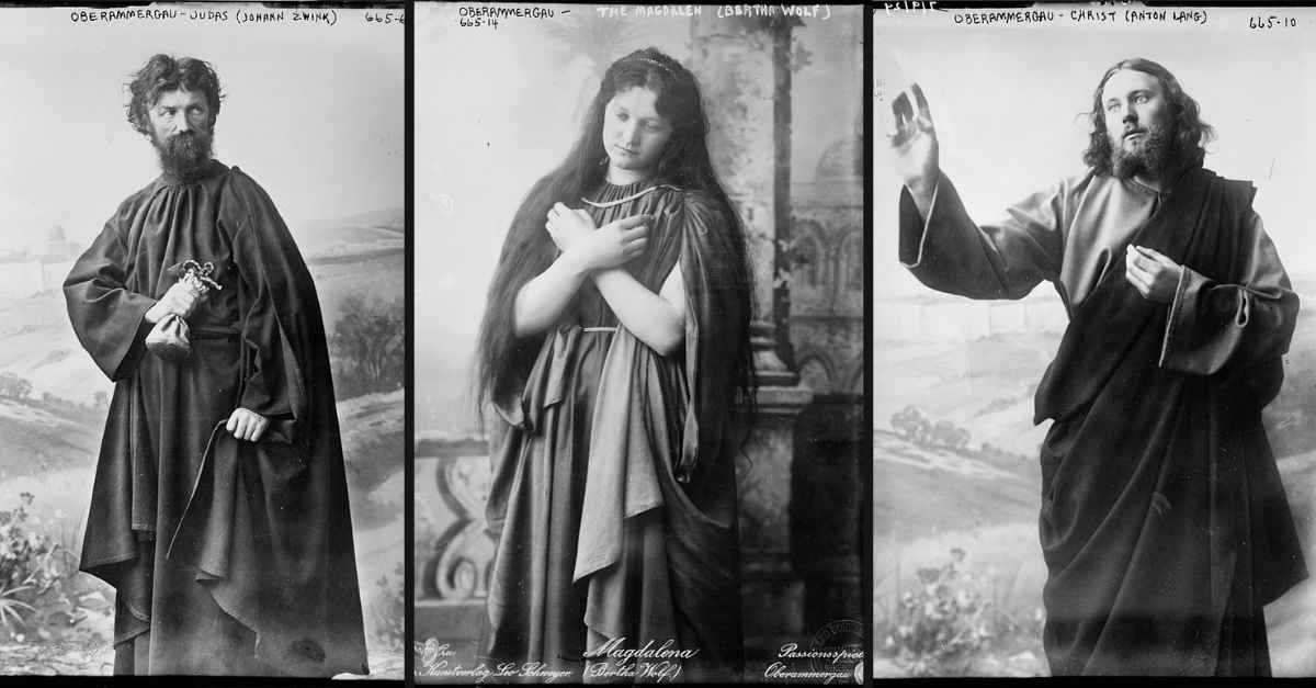 1900 Oberammergau Passion Play photos