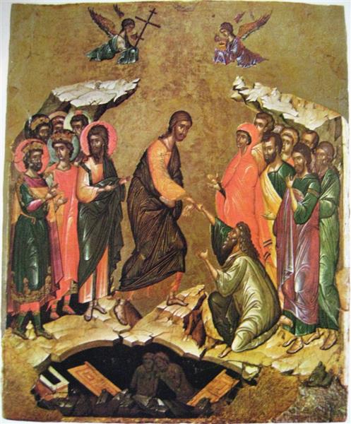 Harrowing of Hell Byzantine Icon