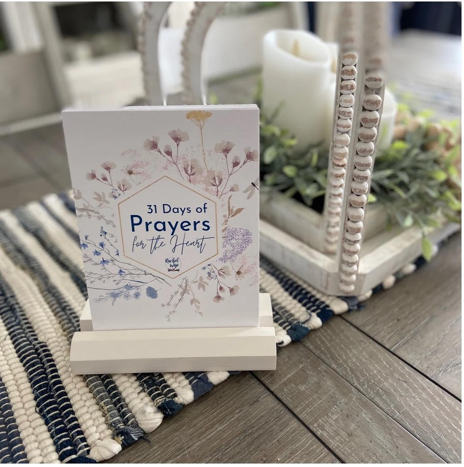 Rachel’s Beautiful 31 Days of Prayers for the Heart book cover