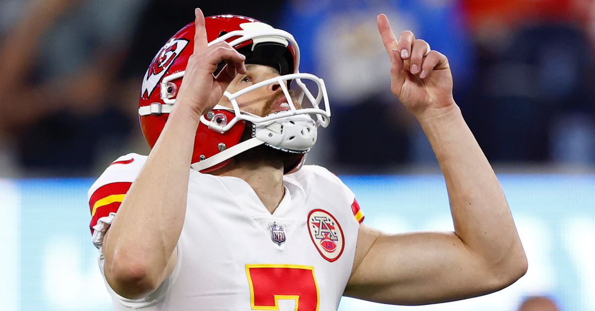 Chiefs Kicker Harrison Butker Sports Pro-Life Apparel at White House  Ceremony - Milton Quintanilla