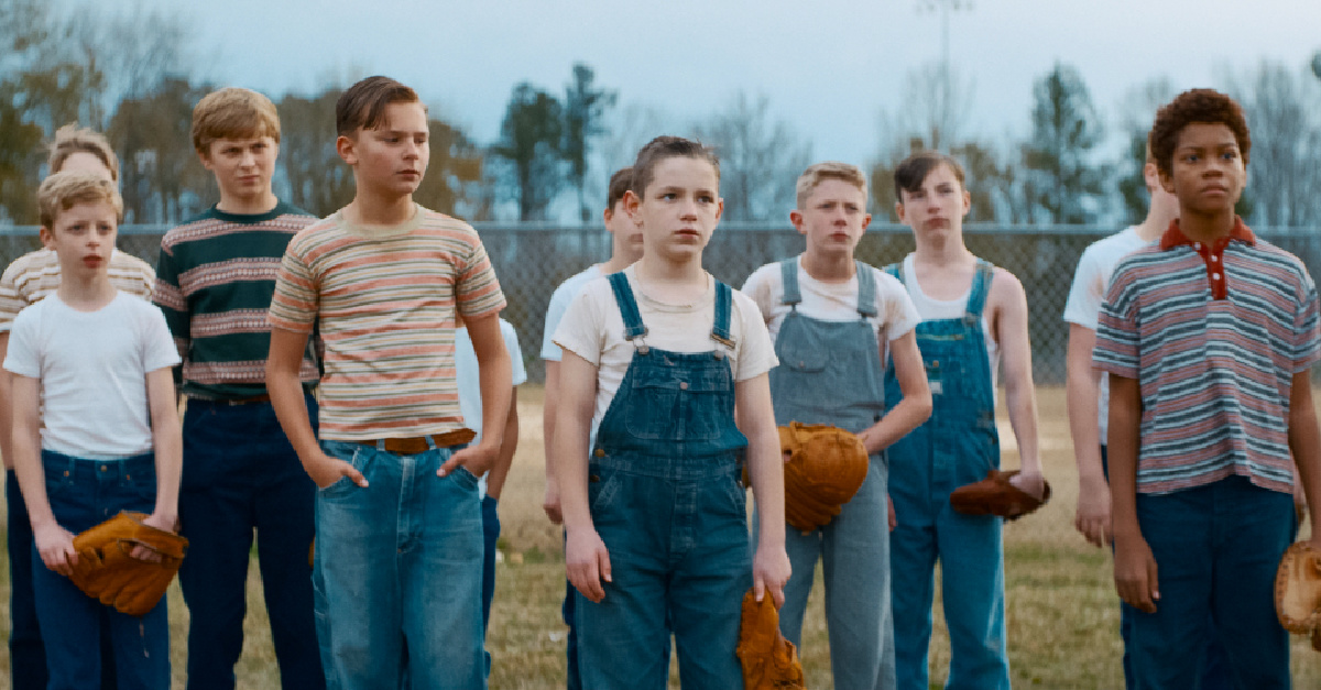 young boys playing baseball in The Hill