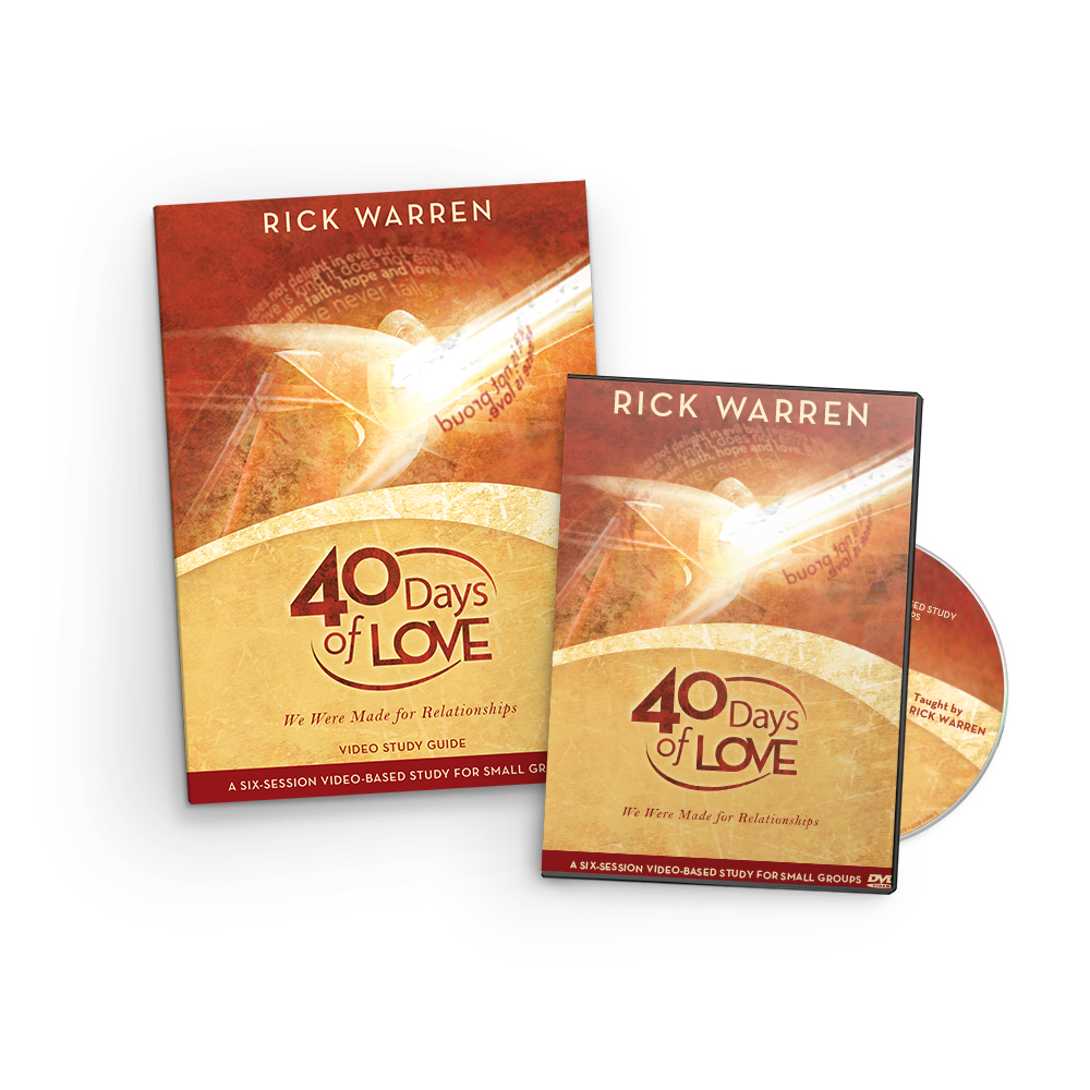 40 days of love rick warren daily hope 2023 offer