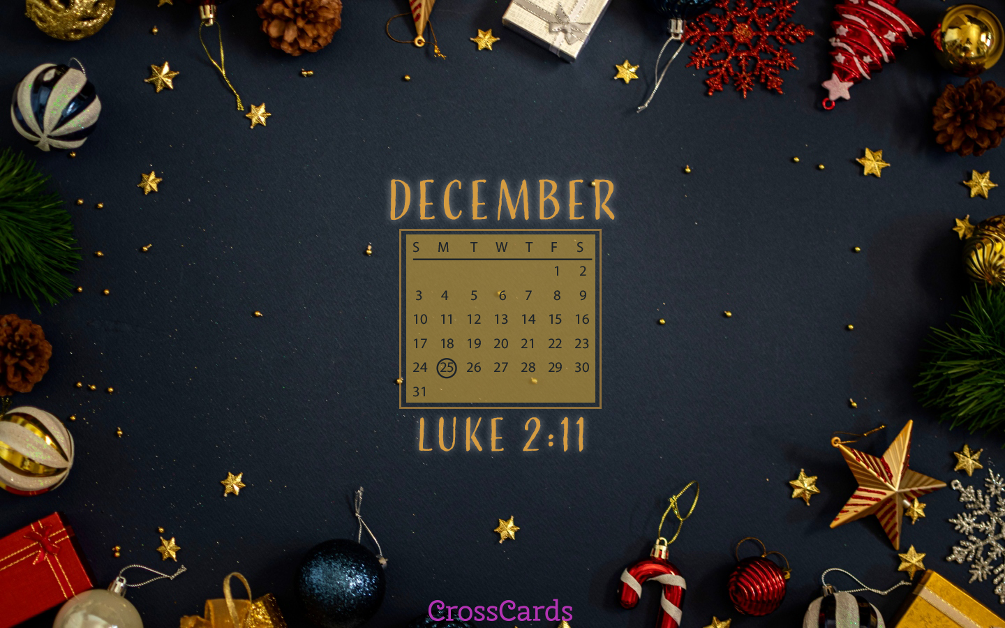 December 2023 - Luke 2 mobile phone wallpaper