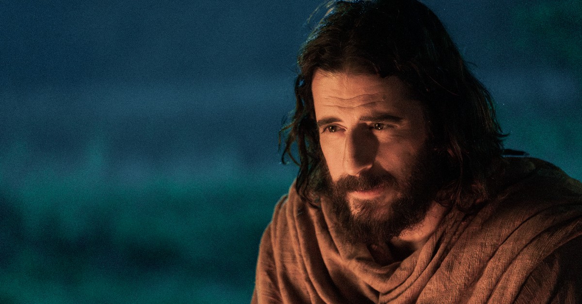 Jesus ponders alone at night during Season 4 of The Chosen