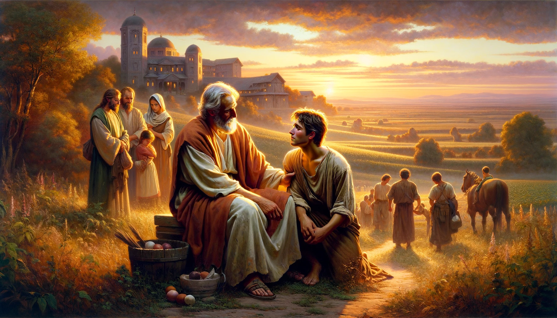 Image Depicting the Prodigal Son Bible Story