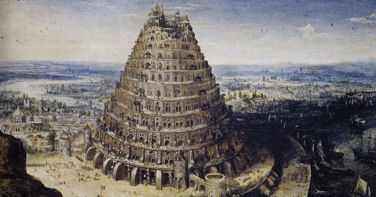 Tower of Babel, by Lucas van Valckenborch, 1594