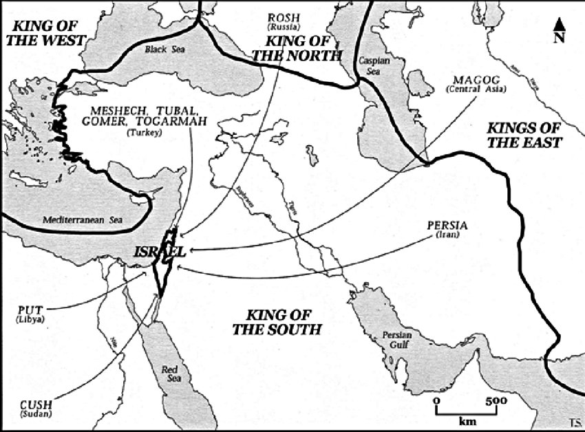 Battle of Gog and Magog Map