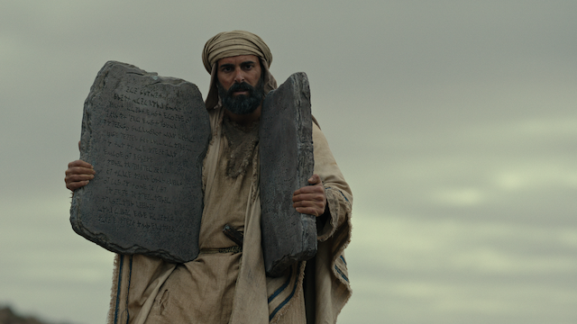 Moses in the Netflix series Testament