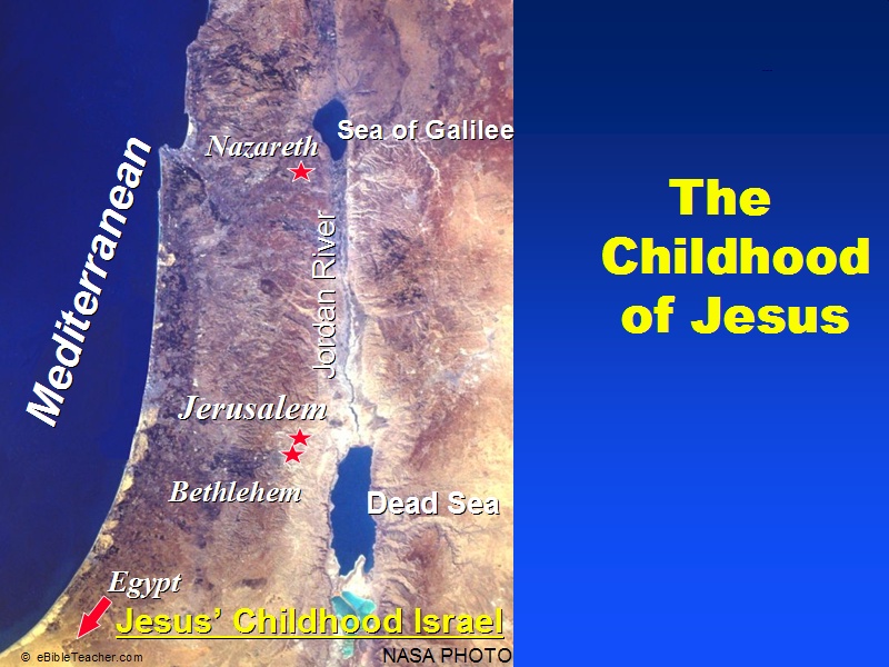 map of Bethlehem where jesus was born