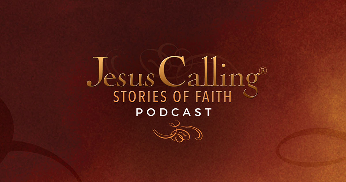 Jesus Calling Podcast Banner