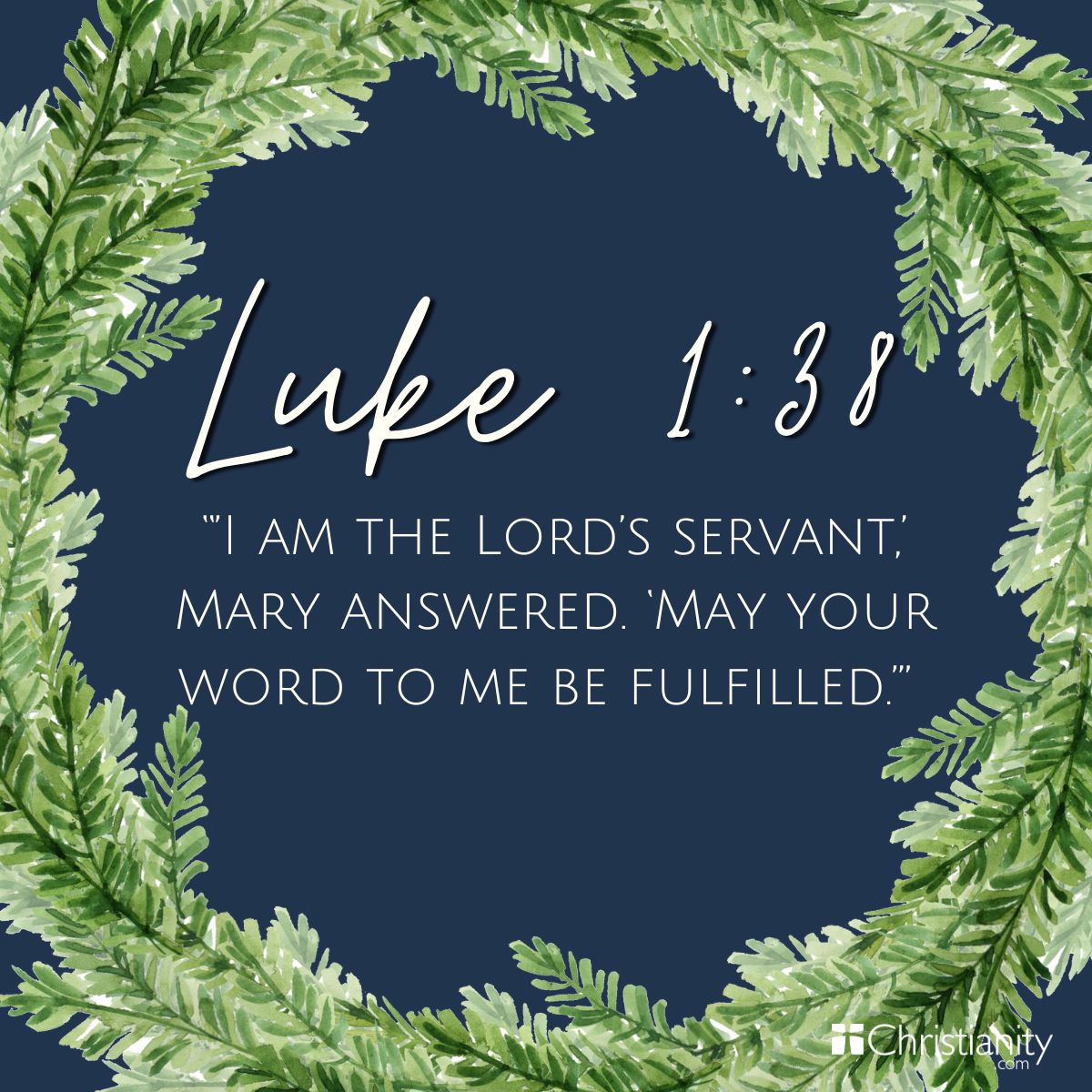 Luke 1:38