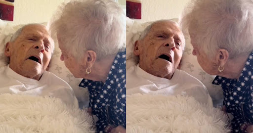 Granddaughter Captures Last Words Between Grandparents, Married For 69 Years