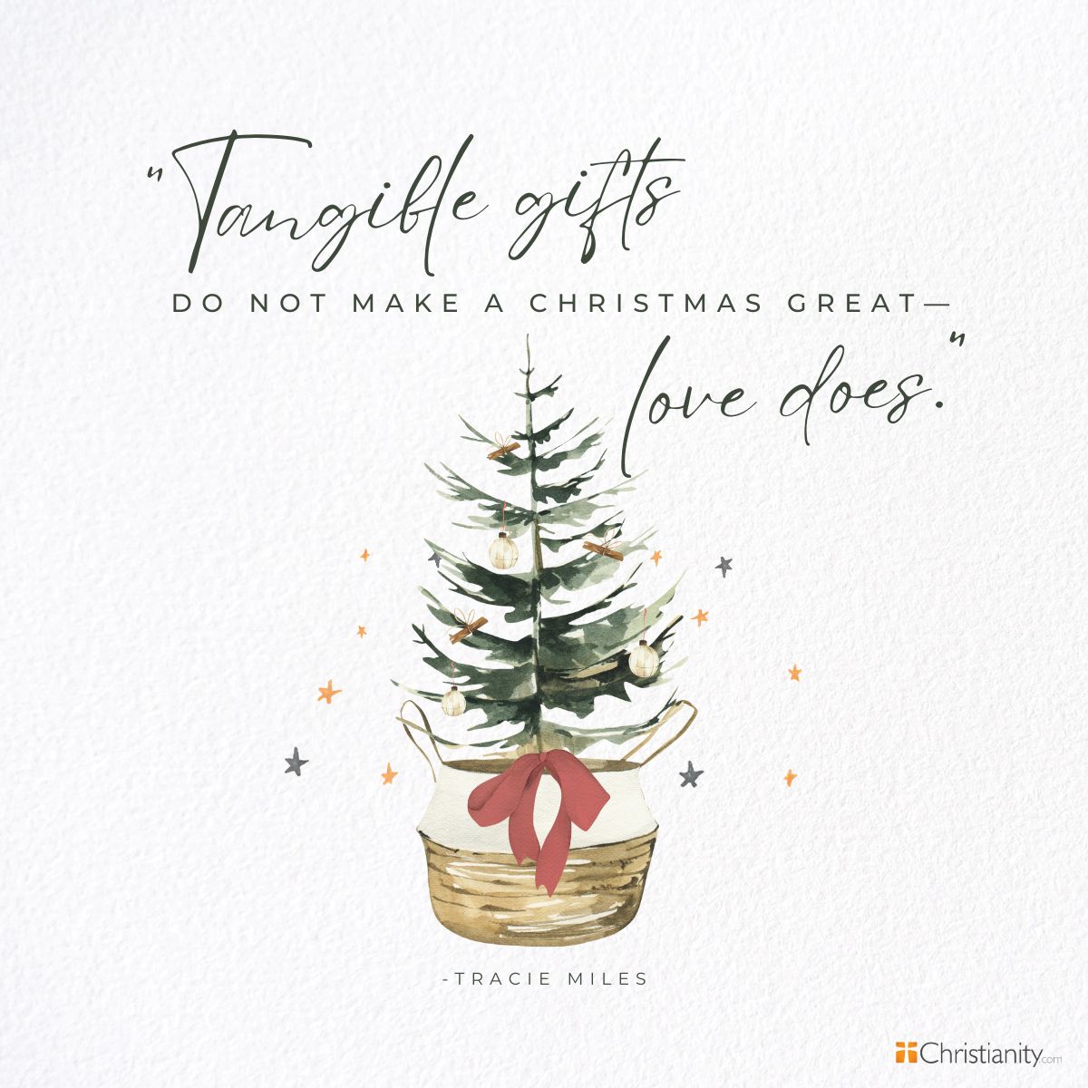 Tracie Miles Quote; when you cant afford Christmas