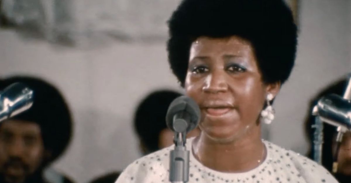 Aretha Franklin's Powerful and Moving 'What A Friend We Have In Jesus'  Performance - Video