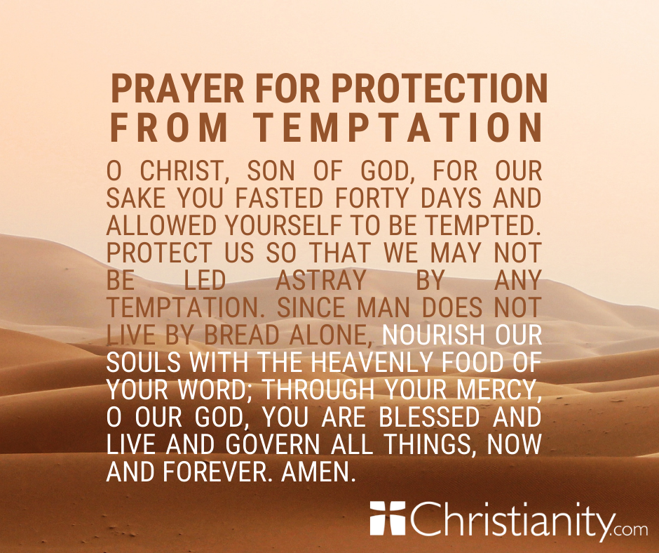 Prayer for Protection from Temptation