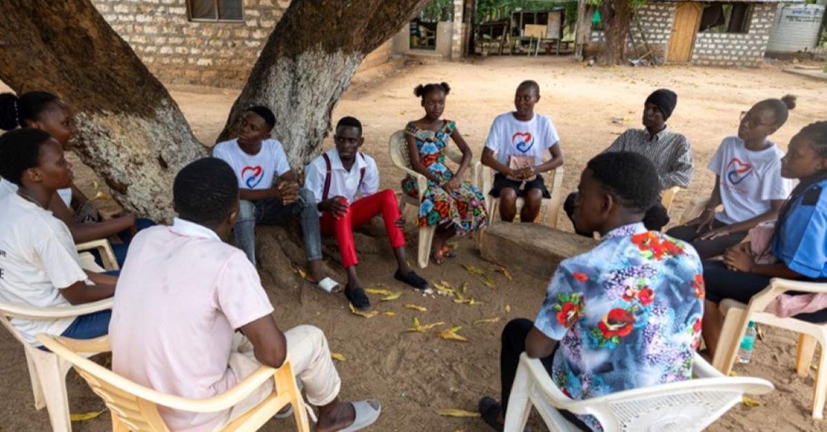 peer-led group in Kenya Compassion International mental health